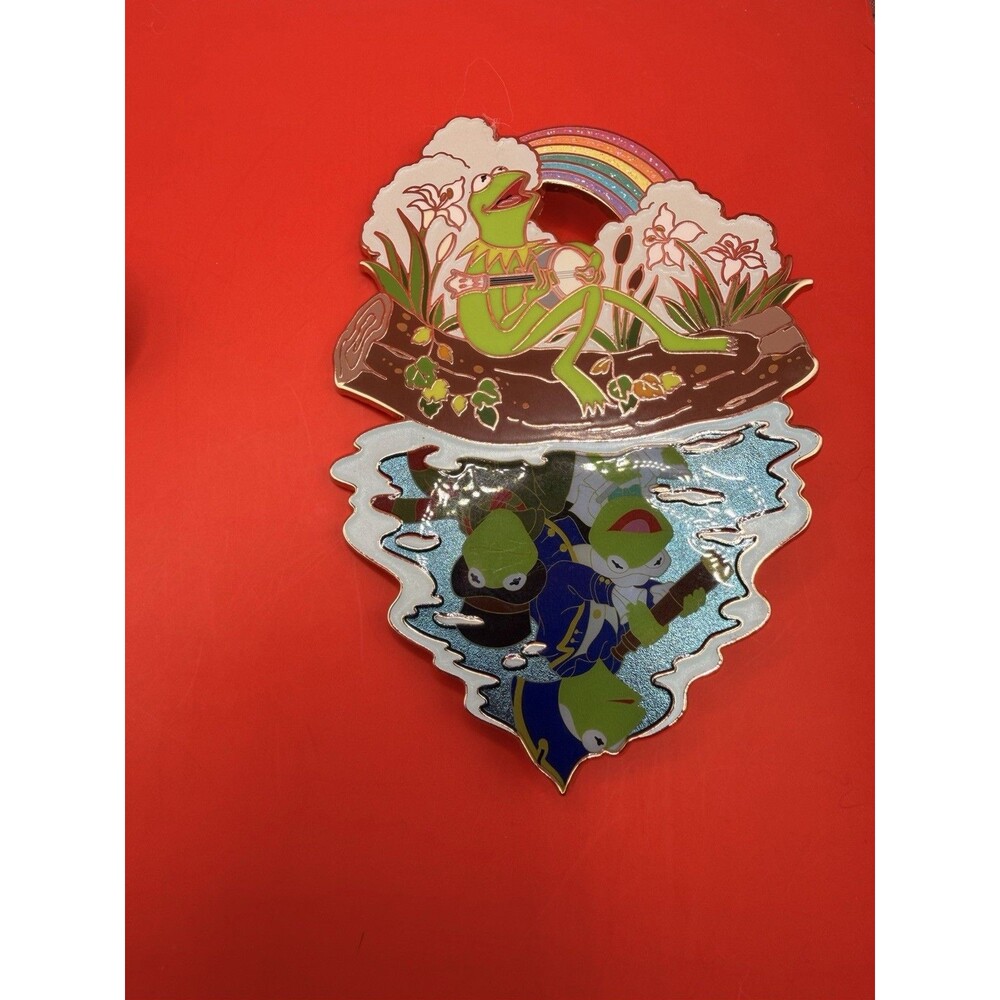 Disney WDI MOG Muppets 70th Pins Kermit Rainbow Reflection Pin LE 250